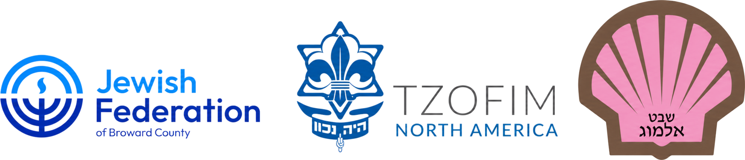 Jewish Federation of Broward County · Tzofim North America · שבט אלמוג